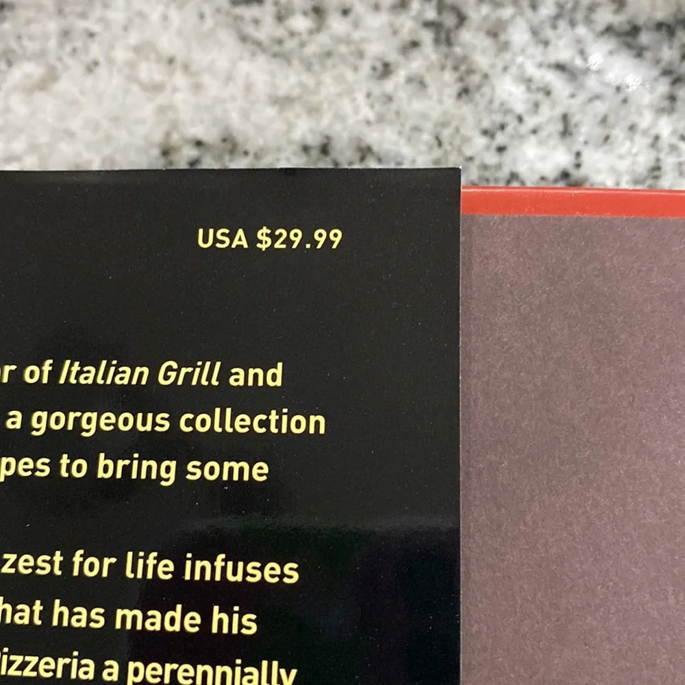 First Edition 2010 HC Molto Gusto Cookbook!